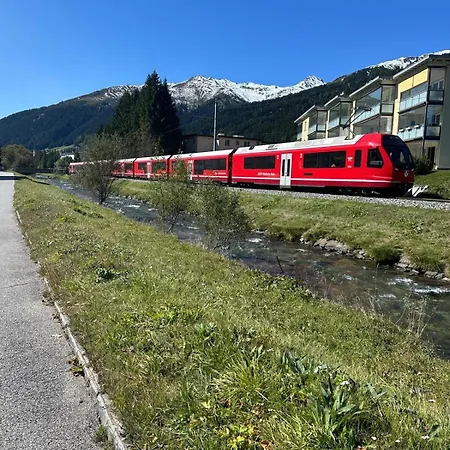 Sunny With Large Balcony * Davos
